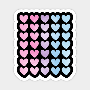 Colorful Heart Valentine's day Magnet