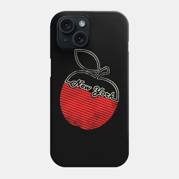 The Big Apple Retro 80s Style Tourist Souvenir Phone Case by darklordpug