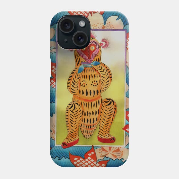 Musical Monkey Phone Case by MoiraHahnArt