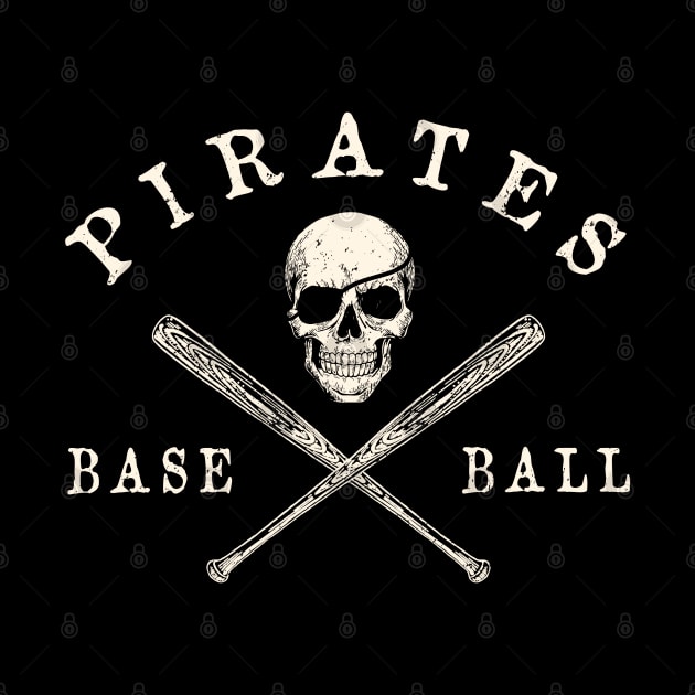 Pittsburgh Pirates Baseball by Buck Tee by Buck Tee