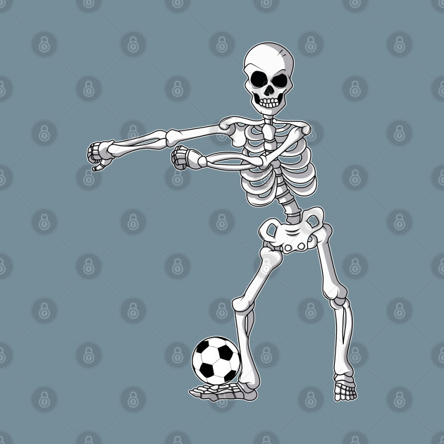 Disover Flossing Skeleton Soccer Funny Halloween - Flossing Skeleton Soccer - T-Shirt