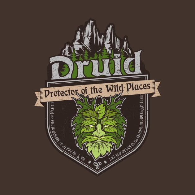 Druid - Protector of the Wild Places by KennefRiggles