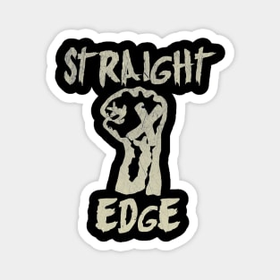 Straight edge Vintage Magnet