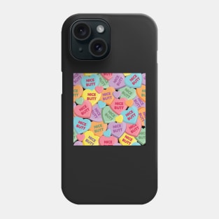 Candy Hearts - Nice Butt Phone Case