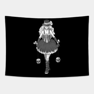 Halloween girl Tapestry