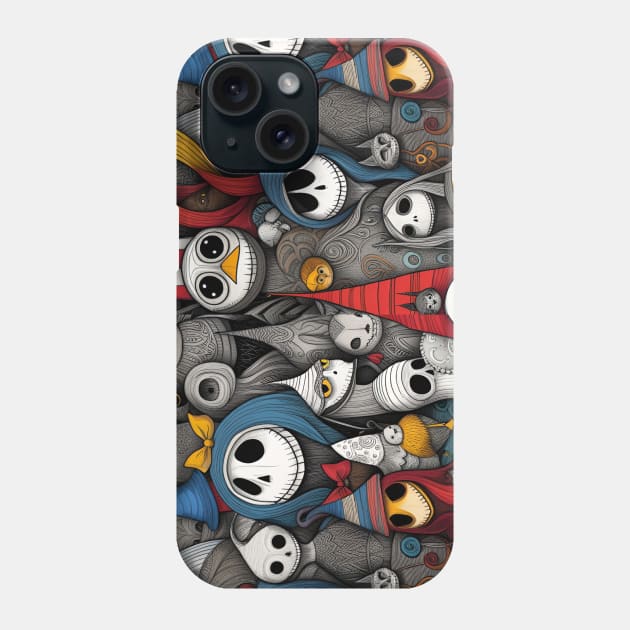 Nightmare before Christmas theme Phone Case by 3ric-