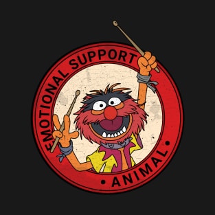 Vintage Muppets Emotional Support Animal T-Shirt