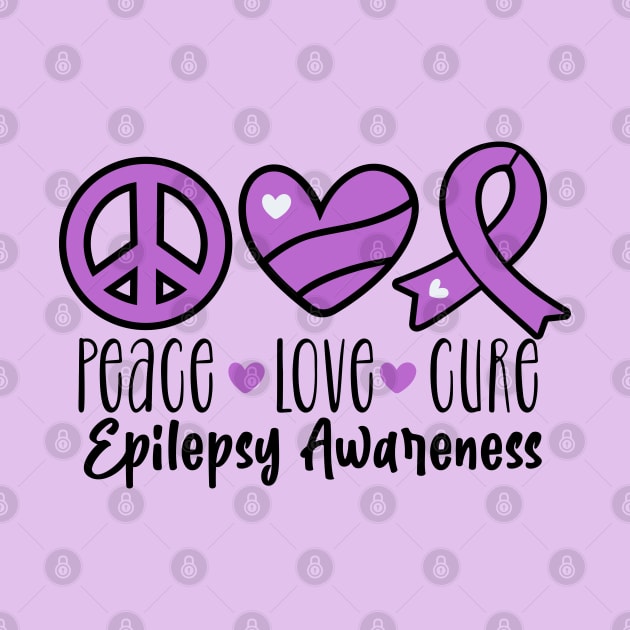 Peace Love Cure Epilepsy by CuteCoCustom