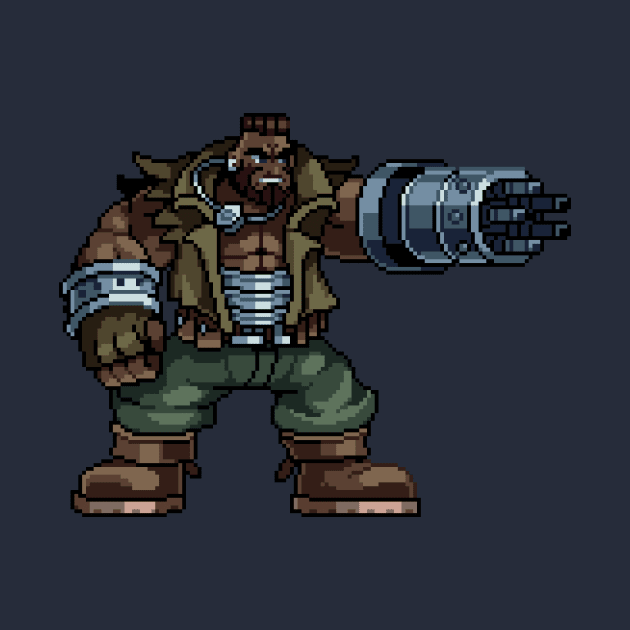 Barrett pixel art by CCampargue