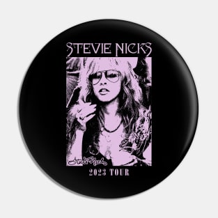 Stevie Nicks Vintage Rock Music 2023 Tour Live in Concert Pin