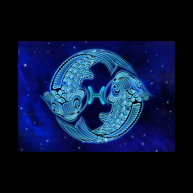 Pisces Zodiac Sign by GoshaDron
