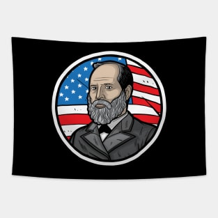 James A. Garfield Tapestry