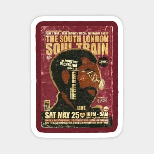 POSTER TOUR - SOUL TRAIN THE SOUTH LONDON 96 Magnet