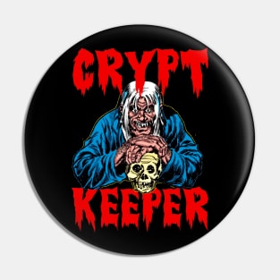 Crypt Keeper 1950s Pin