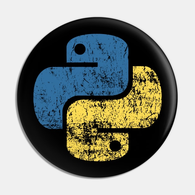 Python Programming Retro Code Pin by zadaID