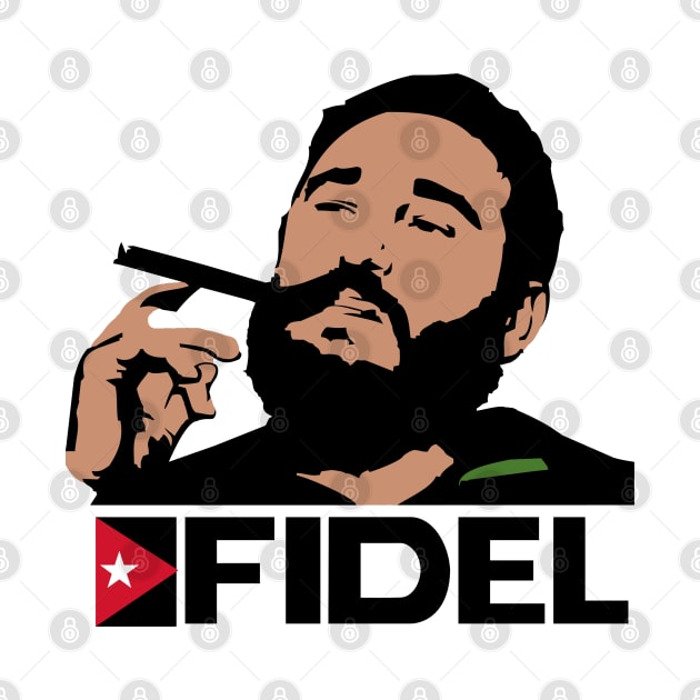FIDEL CASTRO (Color) by RevolutionToday