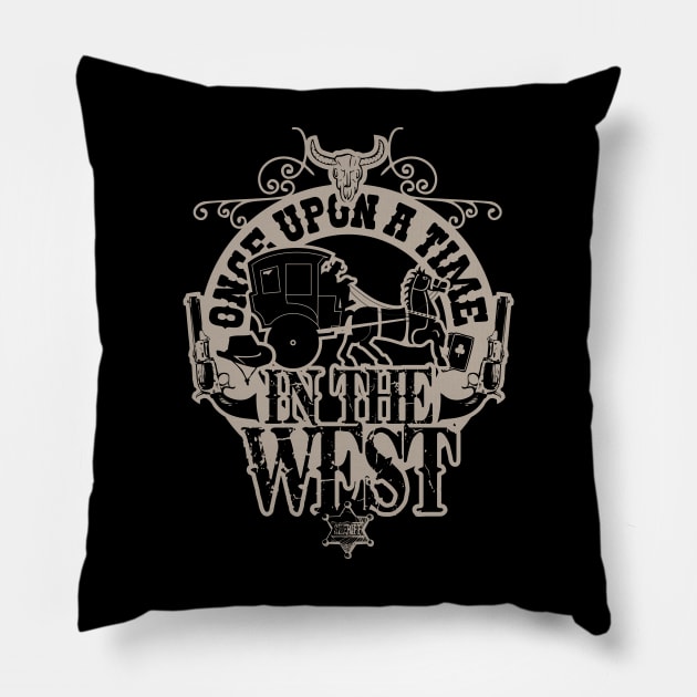 Once Upon A Time In The West Pillow by ArtMofid