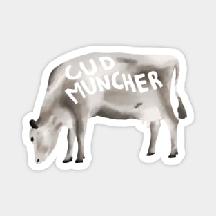 Cow Graffiti - Cud Muncher - Worzel Gummidge Magnet