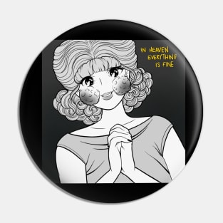 Lady in The Radiator Pin