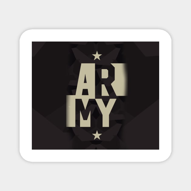 ARMY Magnet by daghlashassan