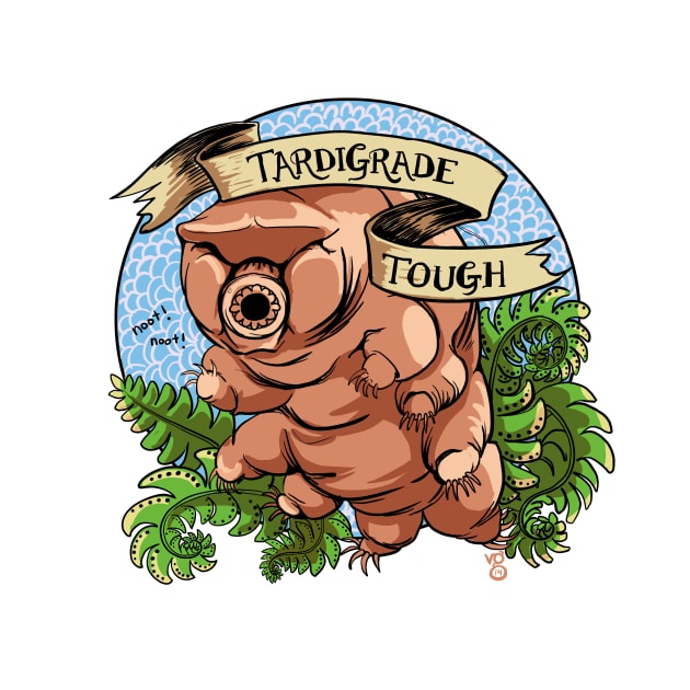 "Tardigrade Tough" Crest by cartoonowl