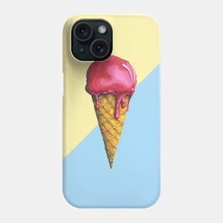 Raspberry Ice-cream Cone Phone Case