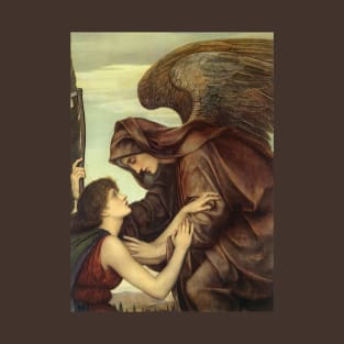 Angel of Death by Evelyn De Morgan T-Shirt