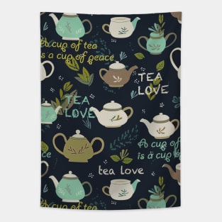 Tea time relax Tapestry