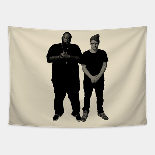 Run The Jewels - Retro 80s Tapestry by idontwannawait