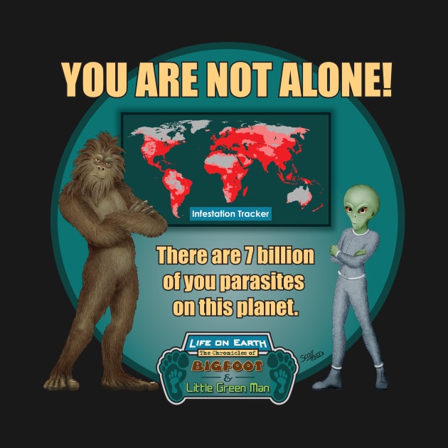 7 Billion Parasites by Cozmic Cat