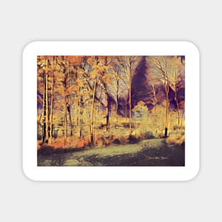 Autumn Leaves - Graphic 3 Magnet