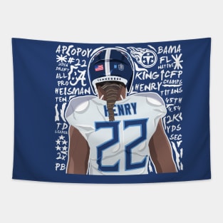 Derrick Henry Art Tapestry