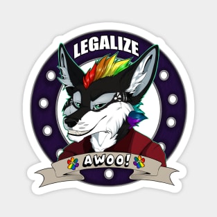 Legalize AWOO Magnet