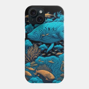 Blue Planet Call - Raise Awareness for Ocean Conservation Phone Case