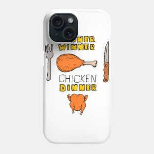 Winner Winner Chicken Dinner Illustration Phone Case