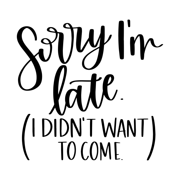 Sorry I Sorry I