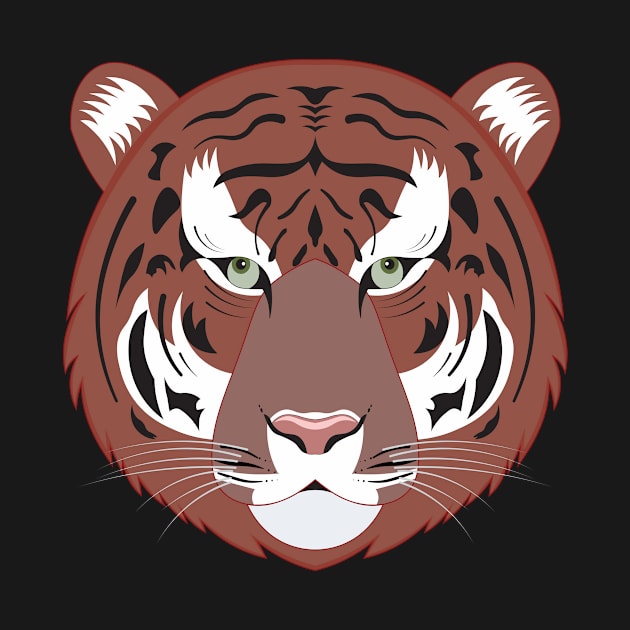 Tiger face by EmarDesign