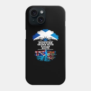 Scottish Grown With Fijian Roots - Gift for Fijian With Roots From Fiji Phone Case