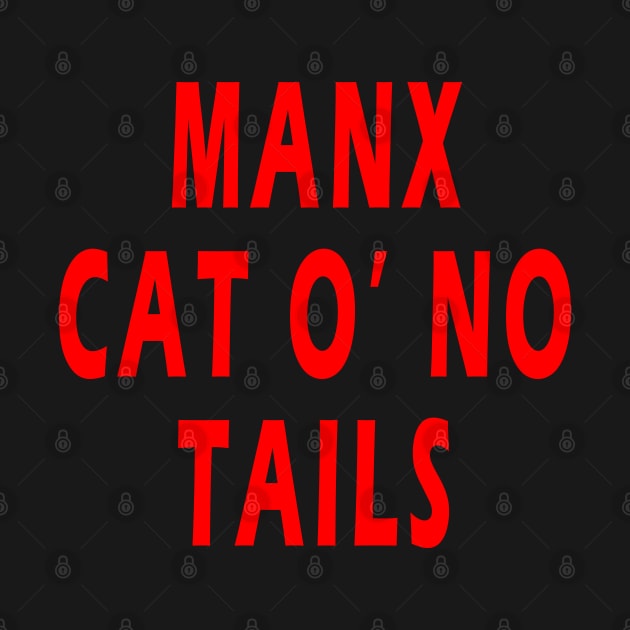 Manx Cat O' No Tails by Lyvershop