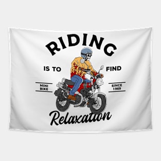 Ride Mini Bike Tapestry