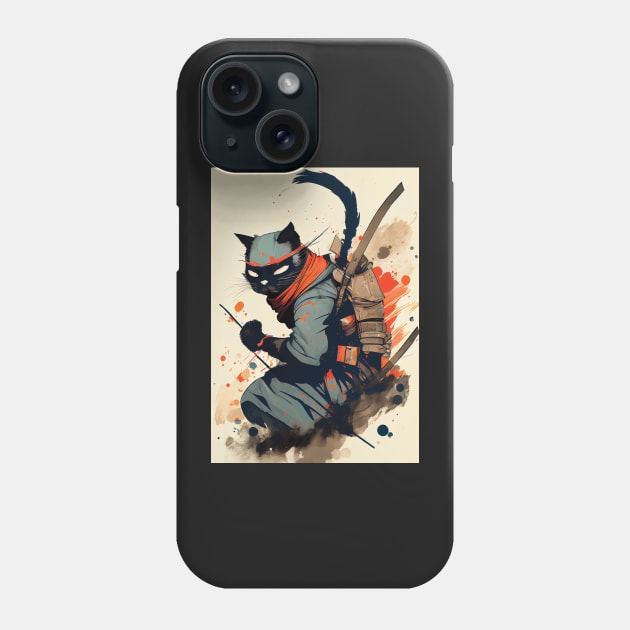 Paws of Fury Phone Case by Focused Instability