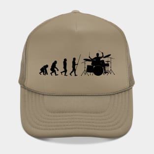 Funny Drummer Evolution Drumming Lover Drum Hat