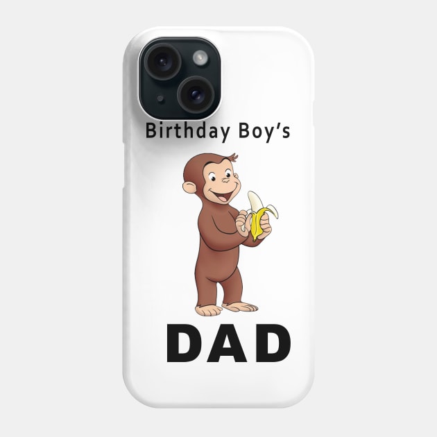 Daddy - Curious George Phone Case by SusieTeeCreations