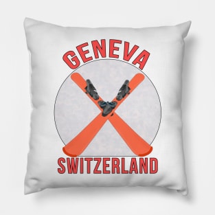 Geneva, Switzerland Pillow