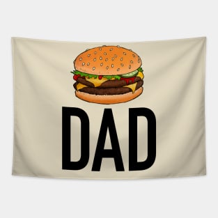 Cheeseburger Dad T Tapestry