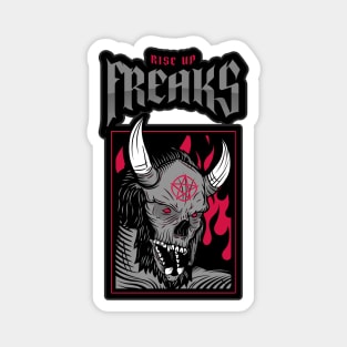 RISE UP FREAKS Magnet