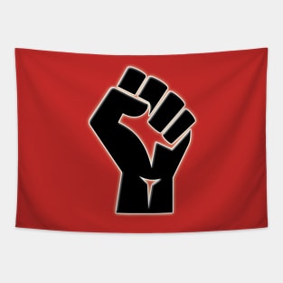 Raised Fist Tapestry