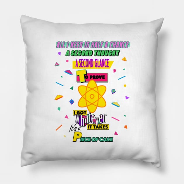 It's A Piece of Cake Pillow by PopcornApparel