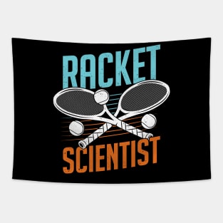 Racket Scientist Tennis Player Gift Tapestry