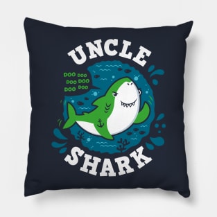 Uncle Shark Pillow